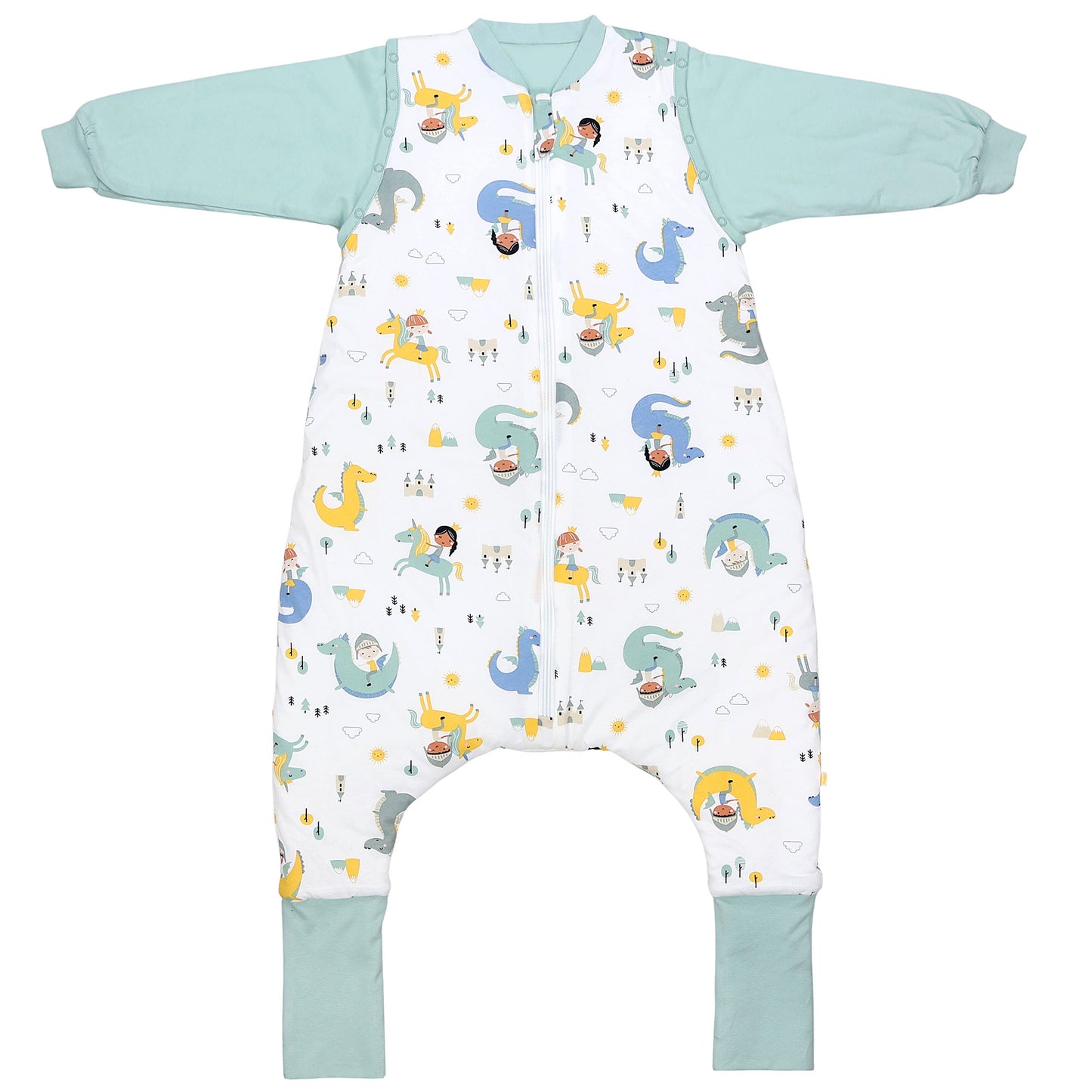 Saco de dormir con pies y suelas antideslizantes 2.5 TOG_Fantasia_parte frontal2_461