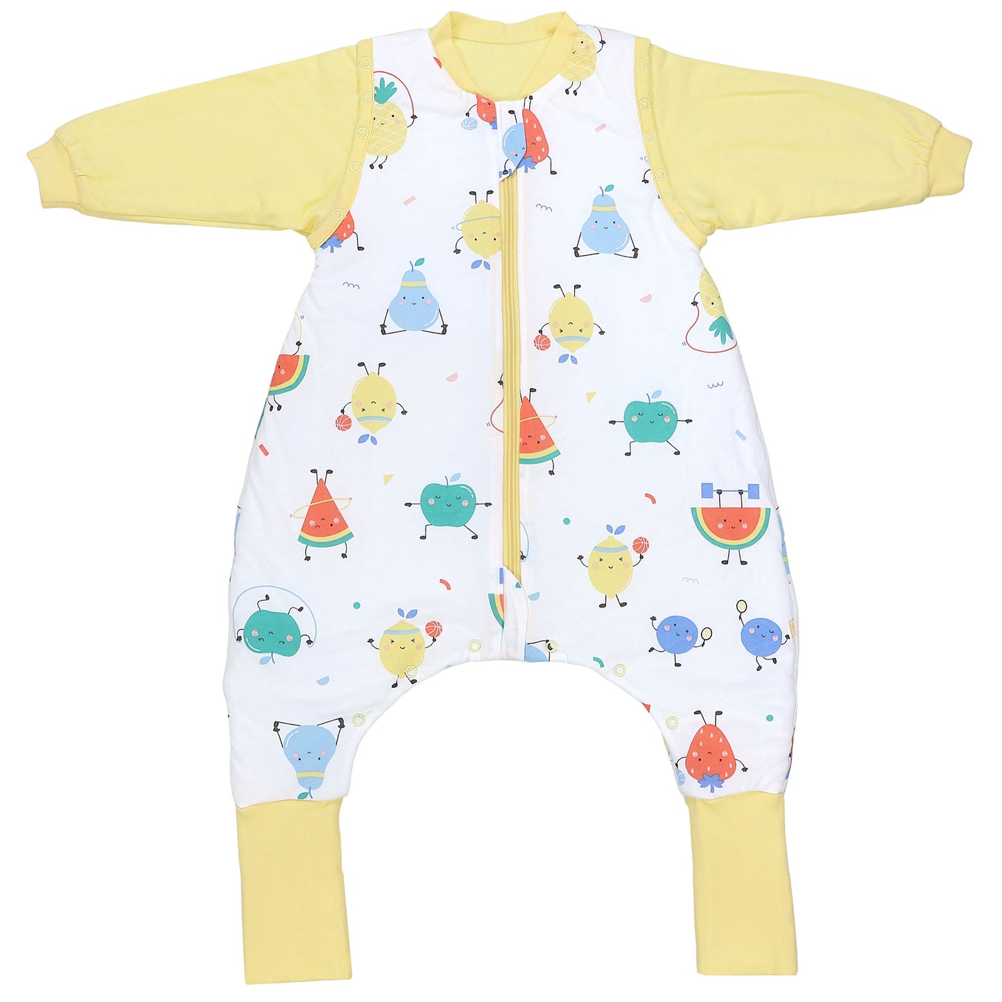 Saco de dormir con pies y suelas antideslizantes 2.5 TOG_Frutas en Forma_parte frontal2_461