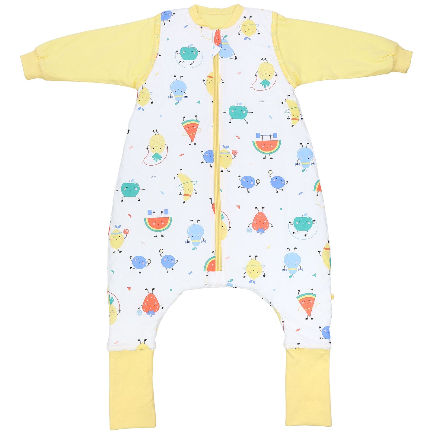 Saco de dormir con pies y suelas antideslizantes 2.5 TOG_Frutas en Forma_parte frontal2_461