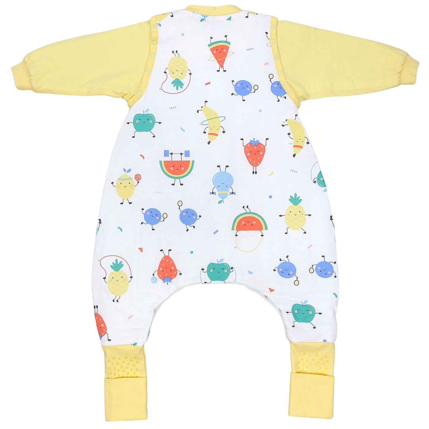 Saco de dormir con pies y suelas antideslizantes 2.5 TOG_Frutas en Forma_parte trasera2_461