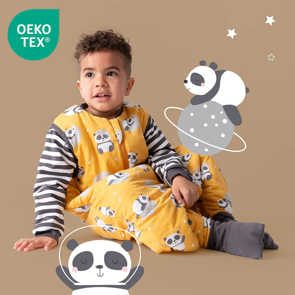 Saco de dormir con pies y suelas antideslizantes 2.5 TOG_Panda_OEKOTEX_461