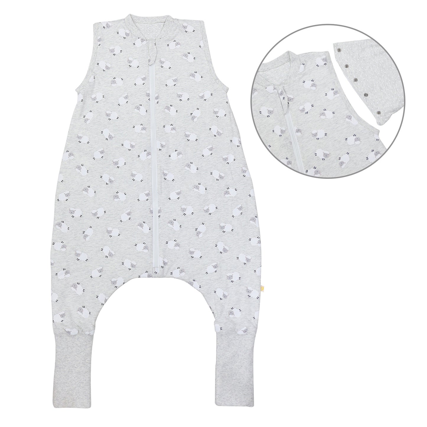 Saco de dormir con pies y suelas antideslizantes 2.5 TOG_parte frontal_461