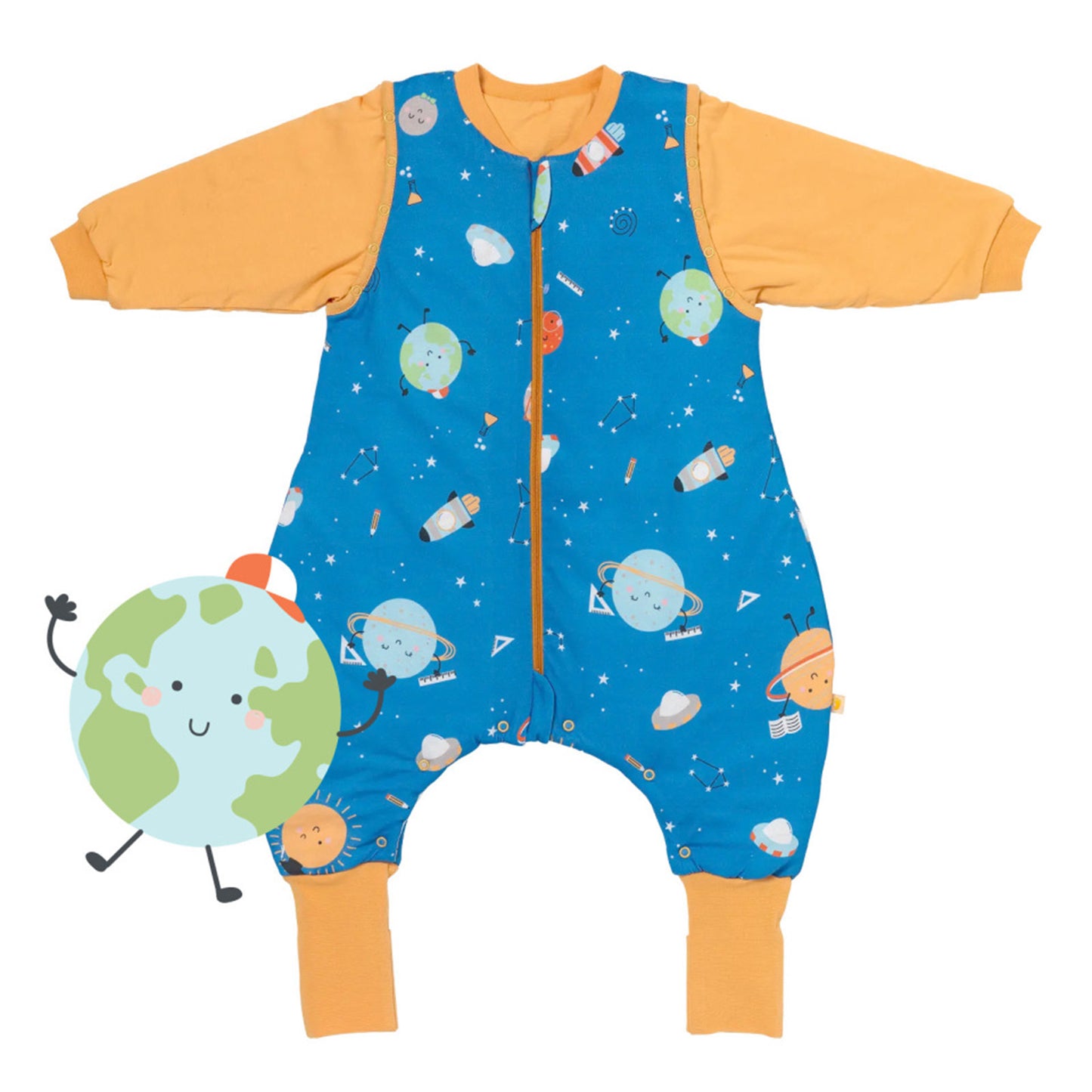 Saco de dormir con pies y suelas antideslizantes 2.5 TOG_Space_461_1