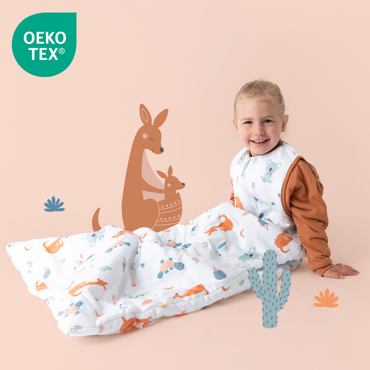 Saco de dormir para bebé 2.5 TOG_Canguro_OEKOTEX_465
