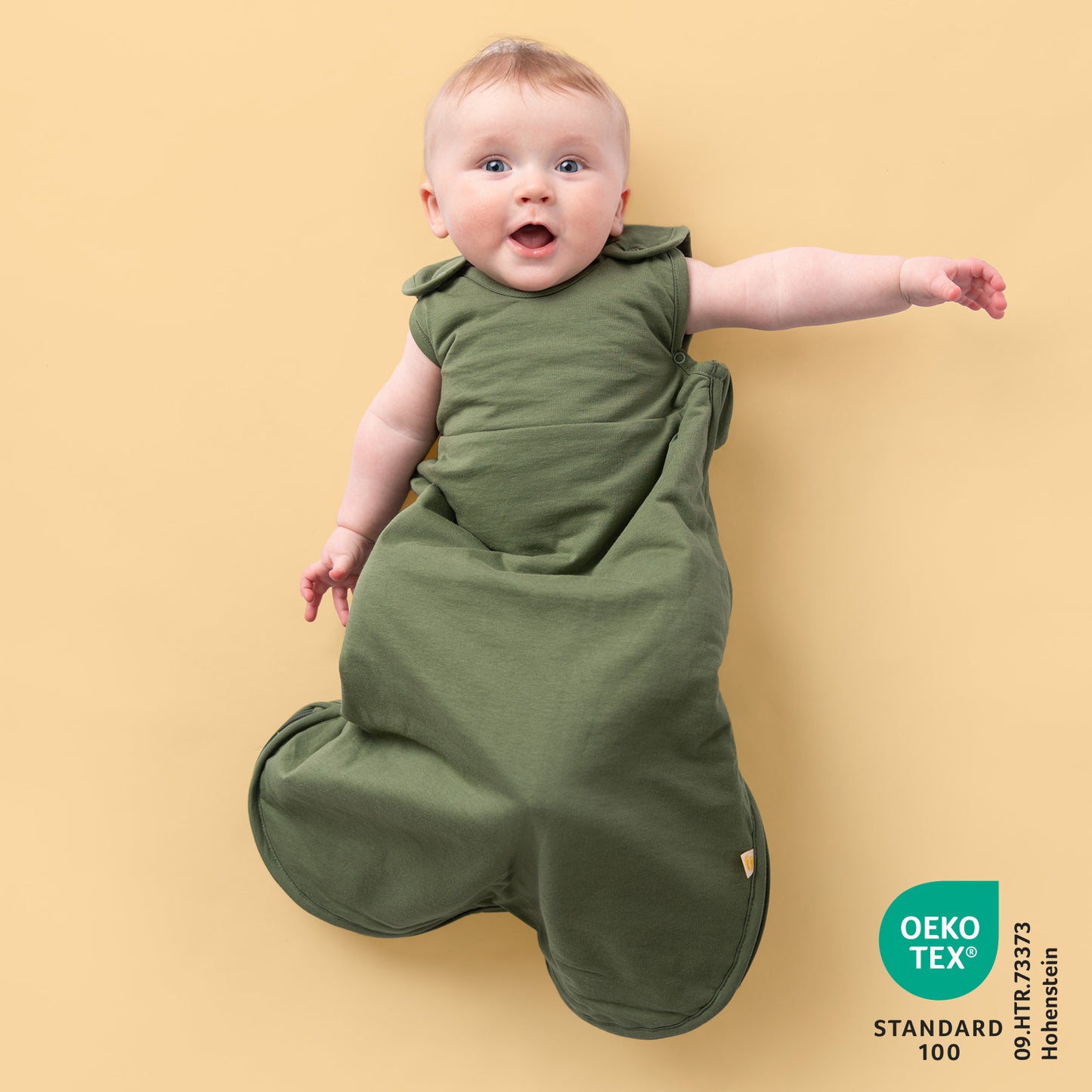 Saco de dormir para bebé 2.5 TOG_Olive_467_2