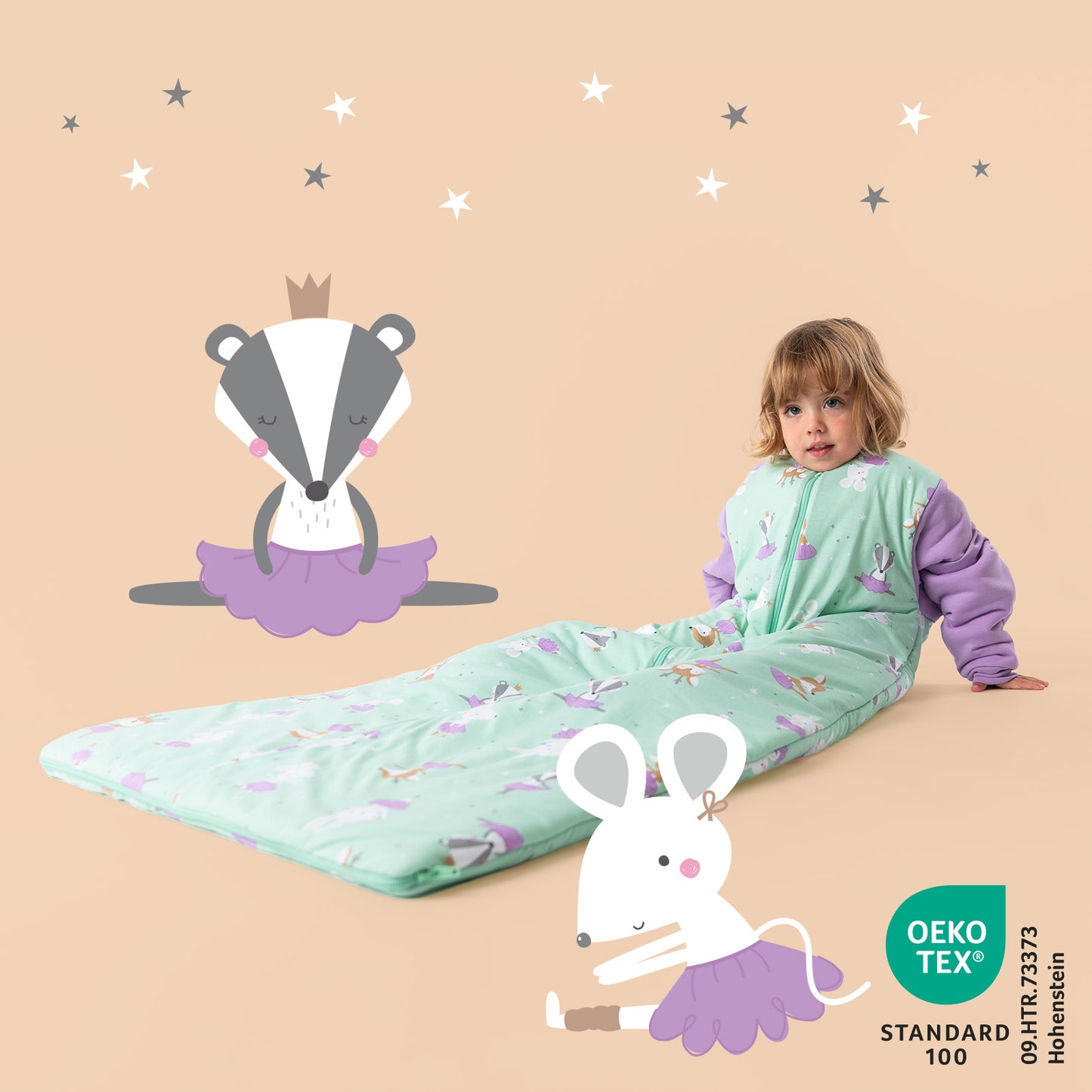 Saco de dormir para bebé 3.5 TOG_Bailarina_471_2