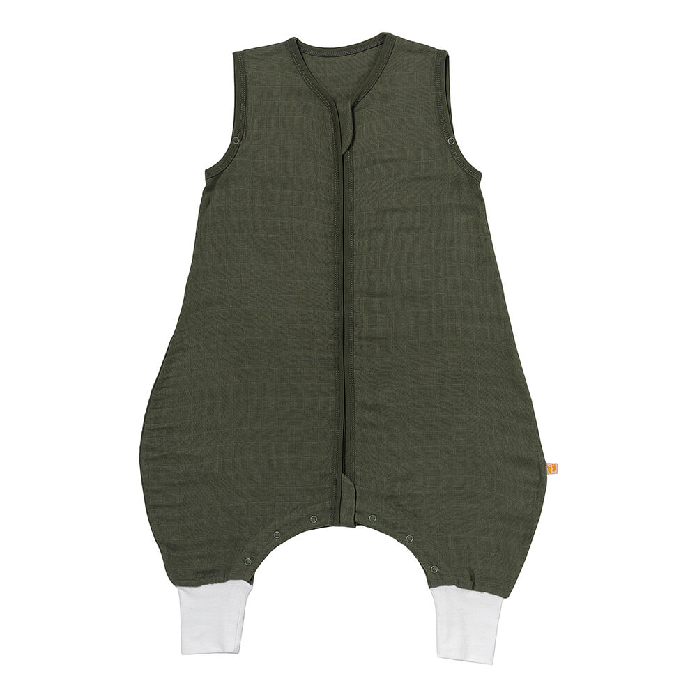 Saco de dormir con pies de muselina 0.5 Tog_Olive_1_422