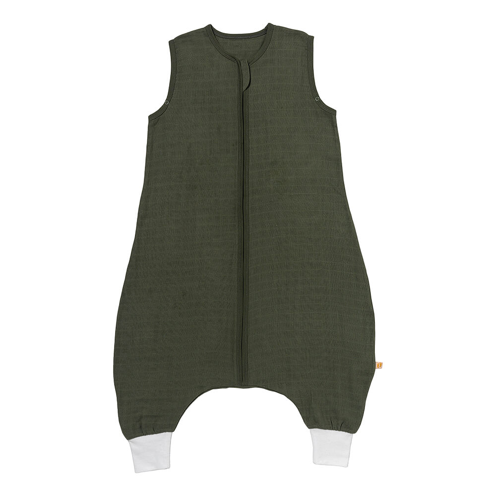 Saco de dormir con pies de muselina 0.5 Tog_Olive_1_422