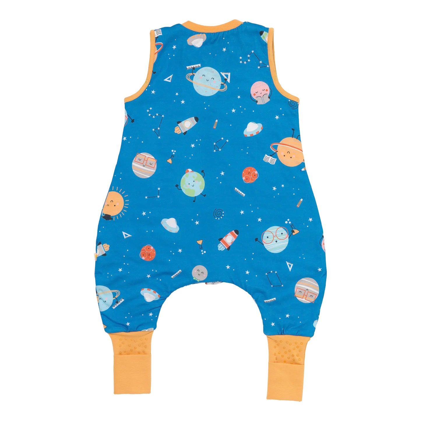 Saco de dormir con pies y suelas antideslizantes, 1.0 TOG