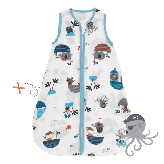 Saco de dormir para bebé de muselina, 0.5 TOG
