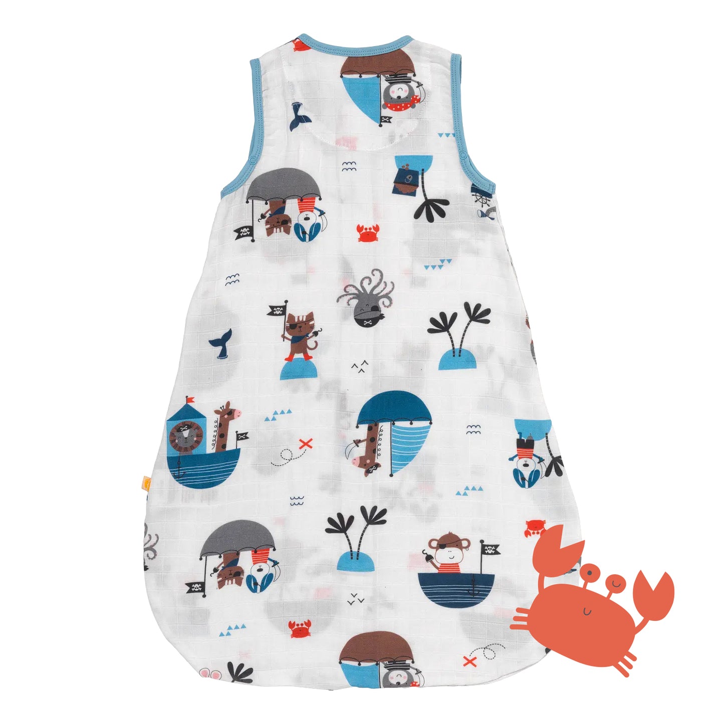 Saco de dormir para bebé de muselina, 0.5 TOG