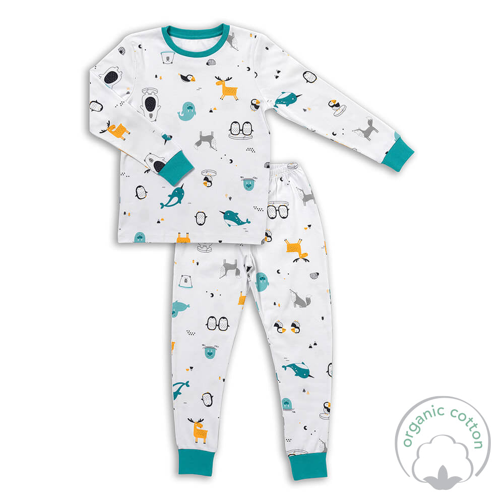 Pijama de niño de algódon orgánico