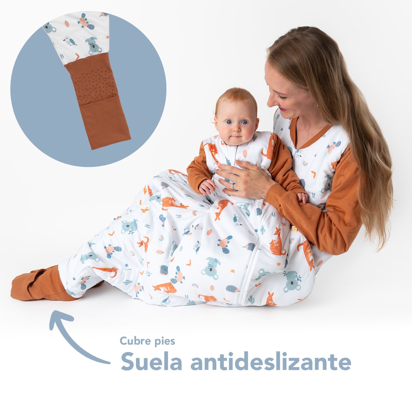 Schlafsack mit Füßen für Erwachsene