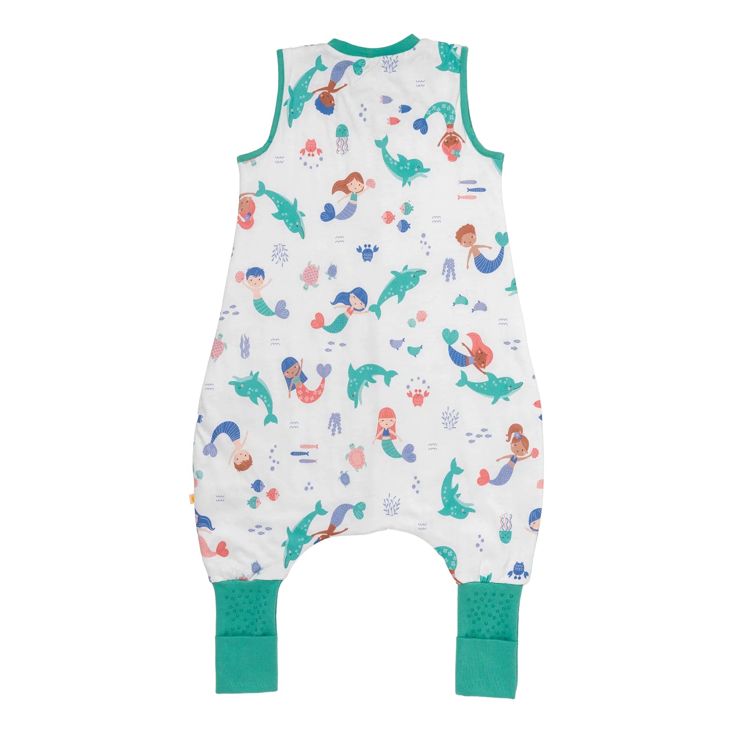 Saco de dormir con pies y suelas antideslizantes, 1.0 TOG