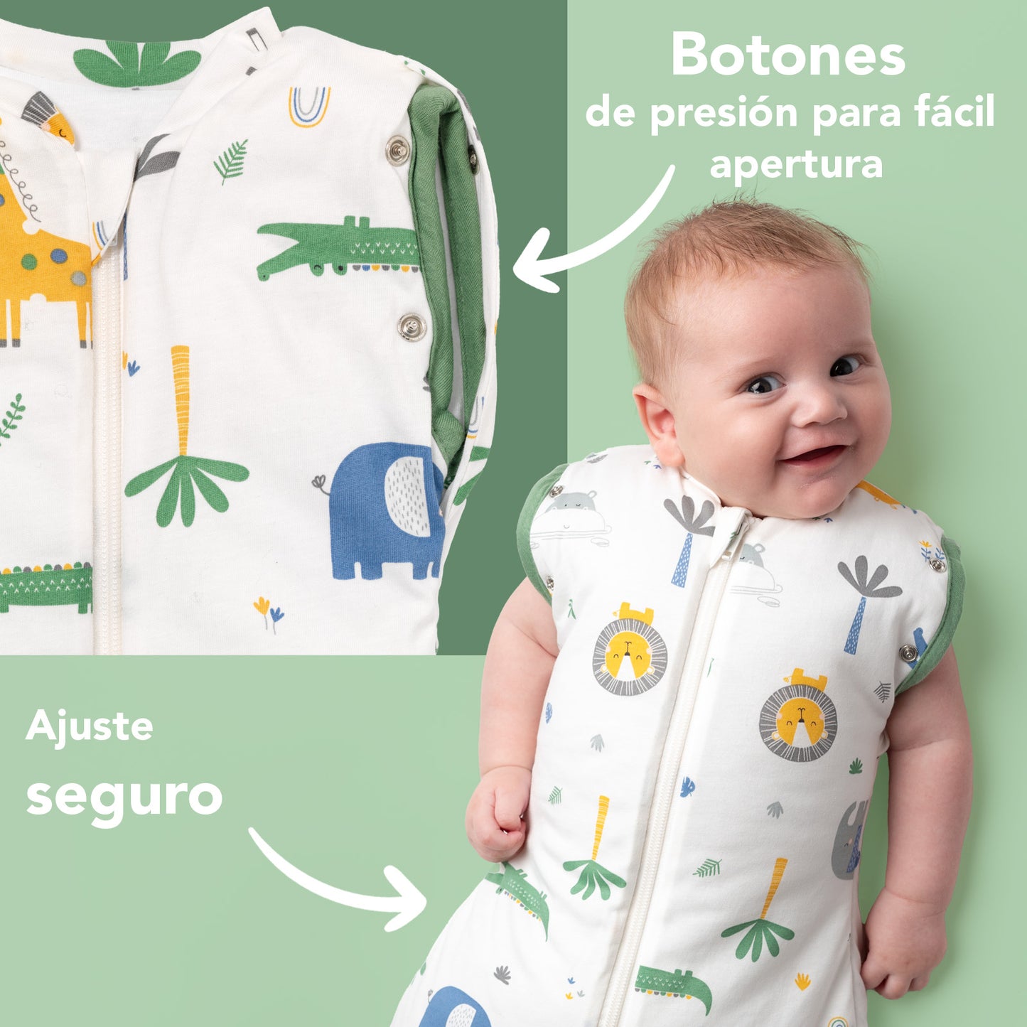 Manta Envolvente para Bebé 1.0 TOG