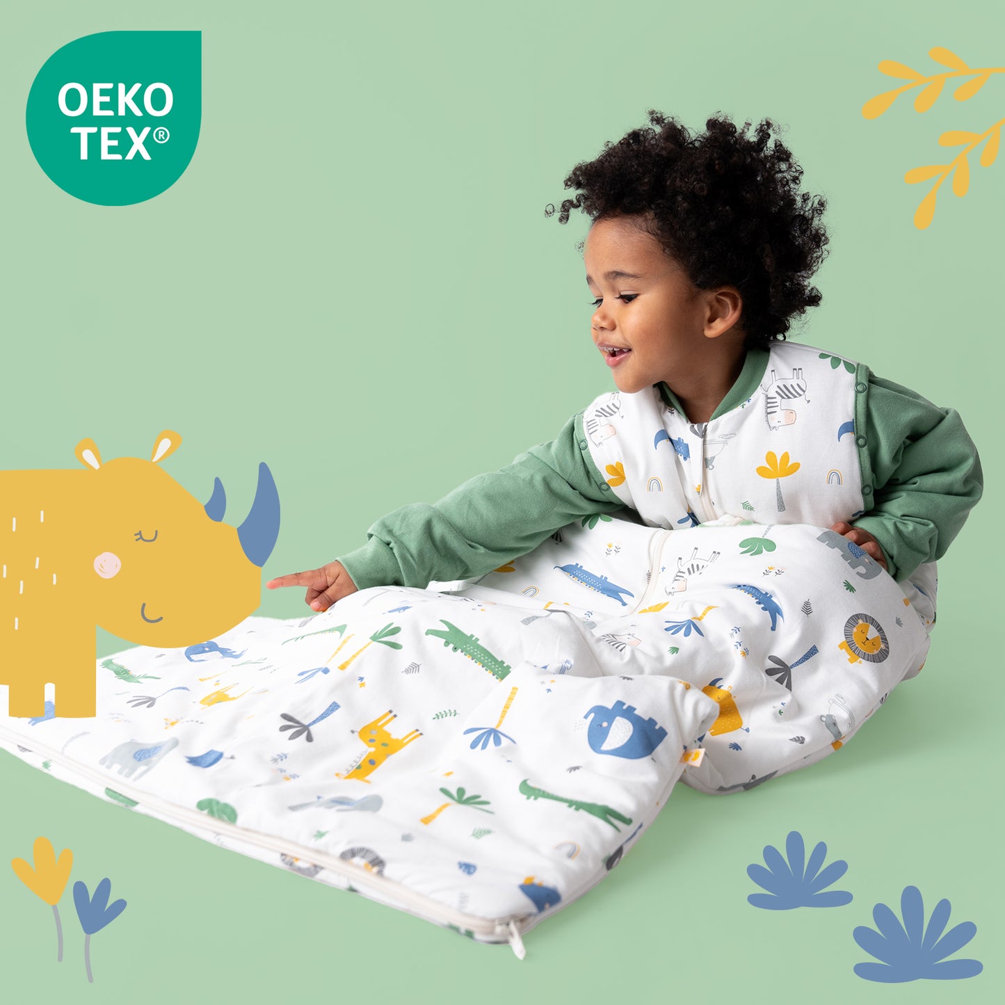 Saco de dormir para bebé, 1.0 TOG