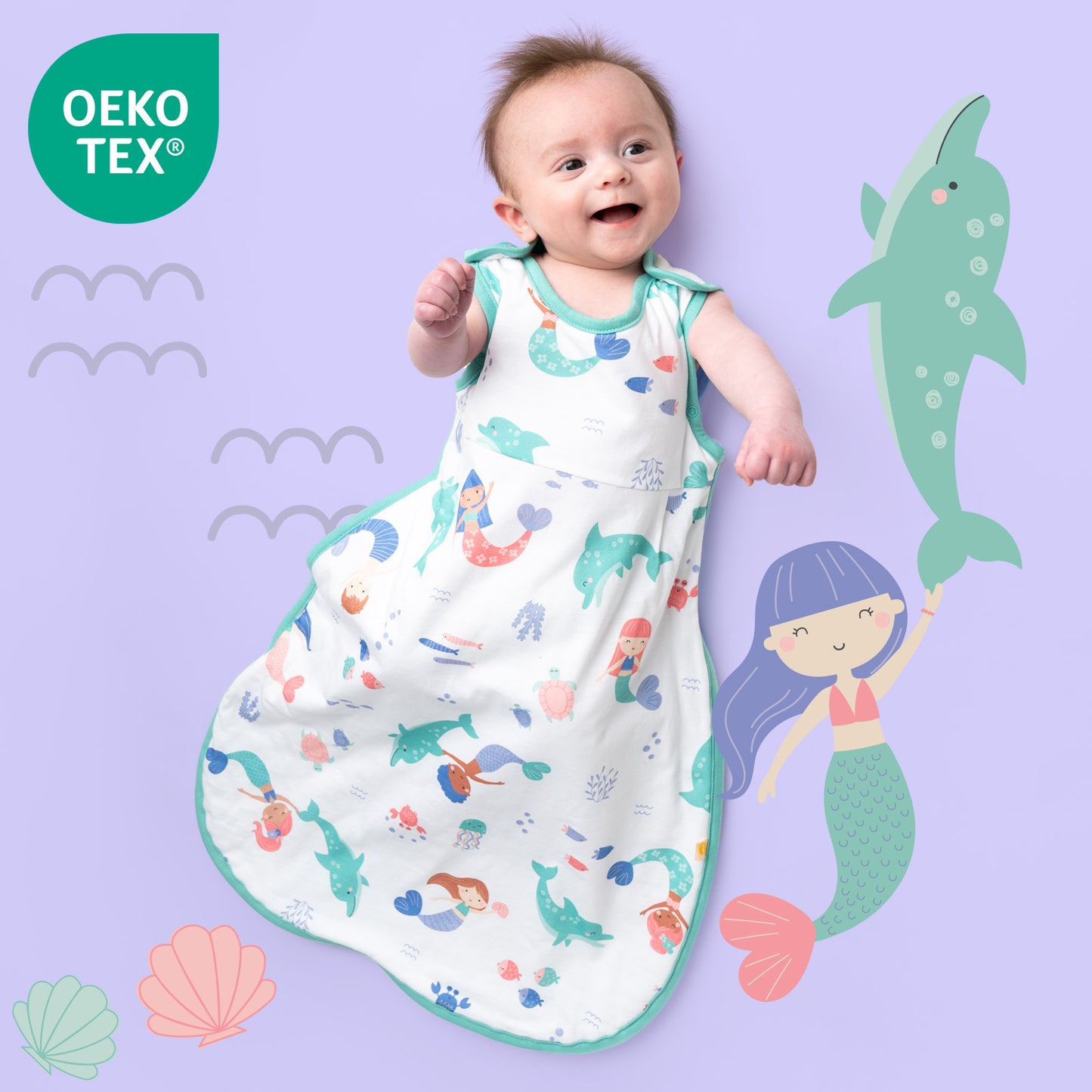 Saco de dormir para bebé, 1.0 TOG