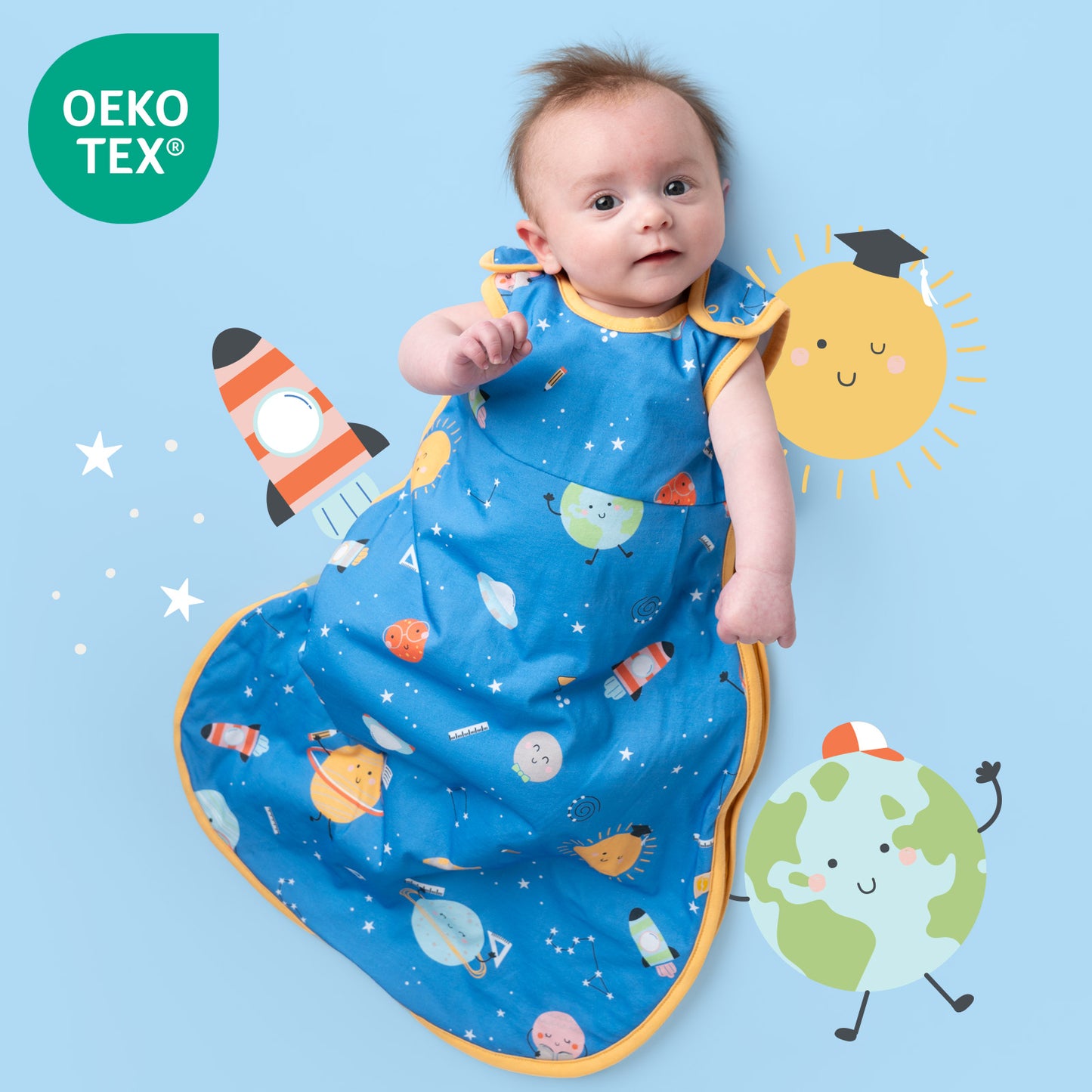 Saco de dormir para bebé, 1.0 TOG