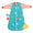 Saco de dormir para bebé de algódon orgánico 3.5 TOG_Granja_parte frontal_472