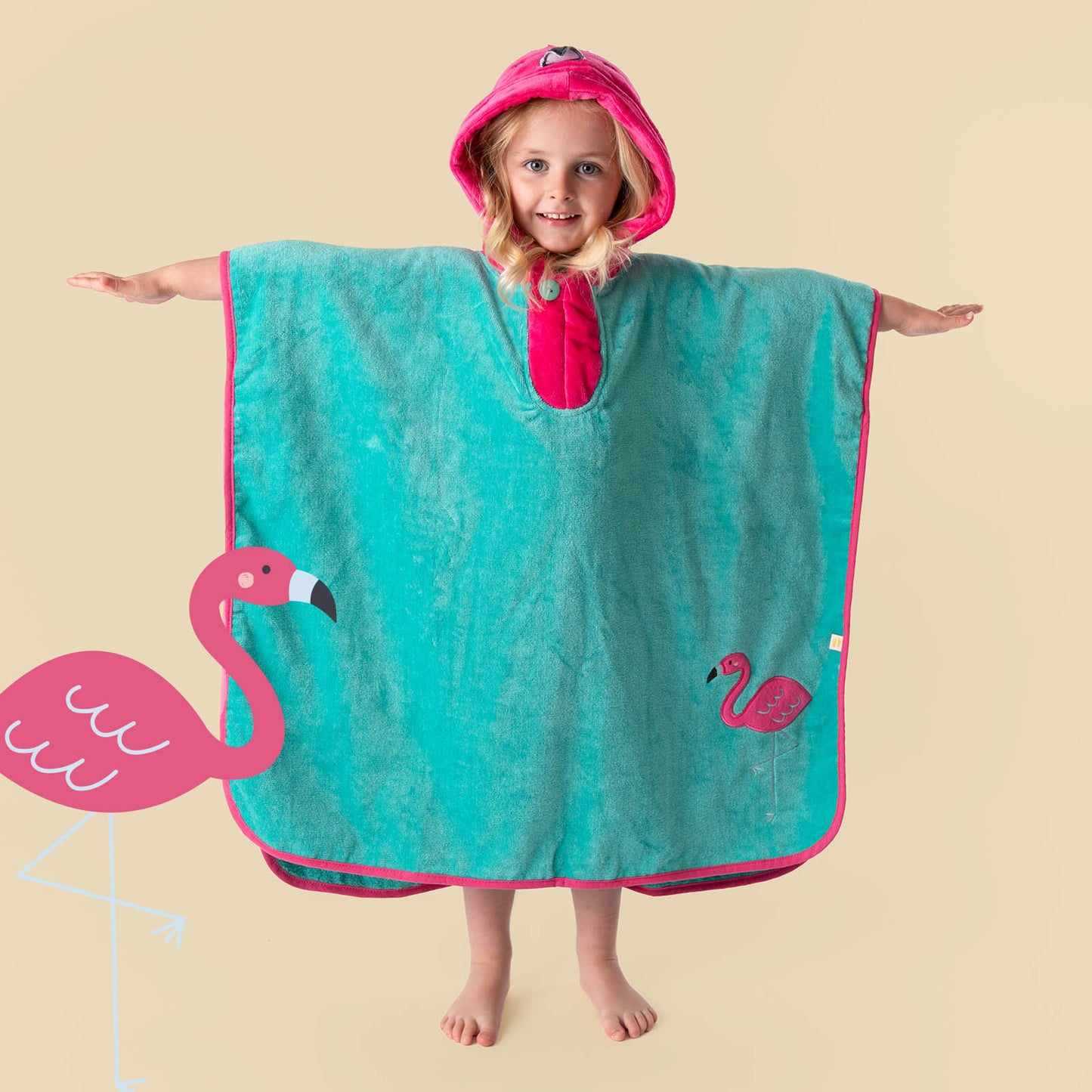 Poncho de Baño con Capucha