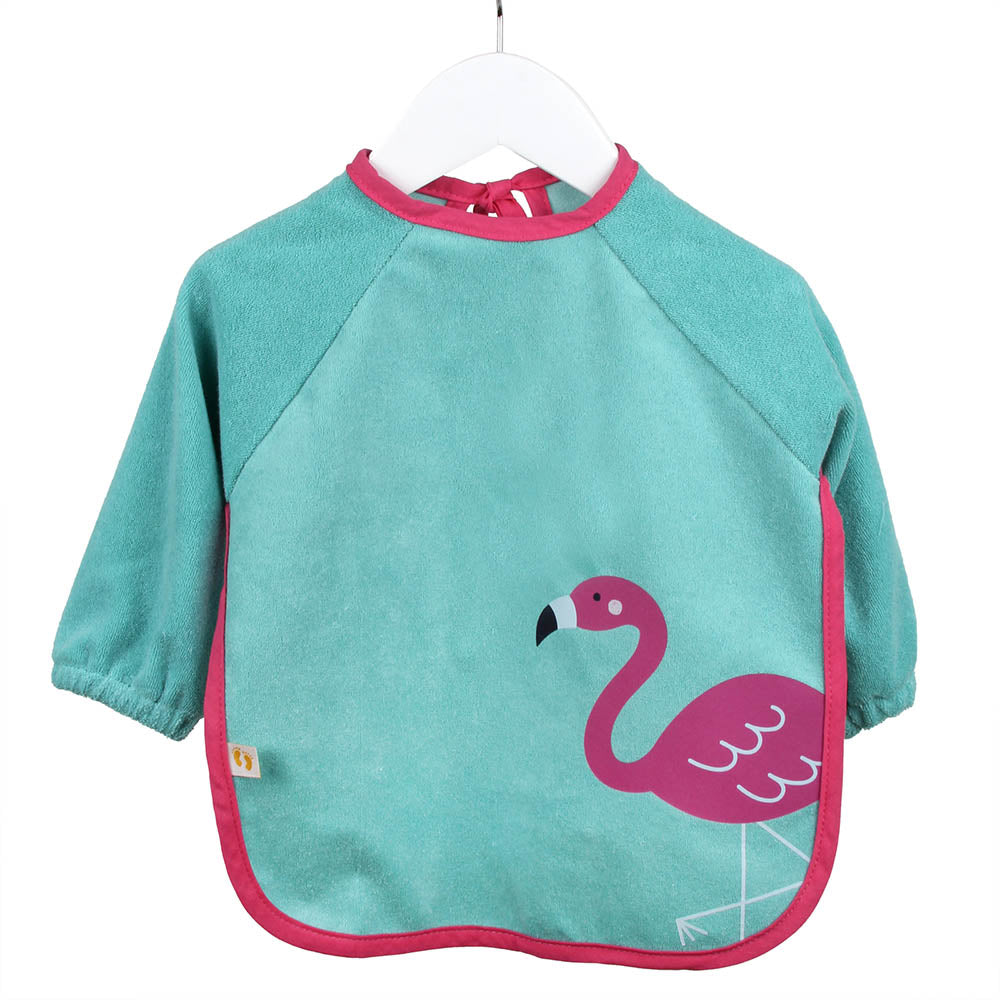Babero impermeable con mangas_Flamenco_1_411