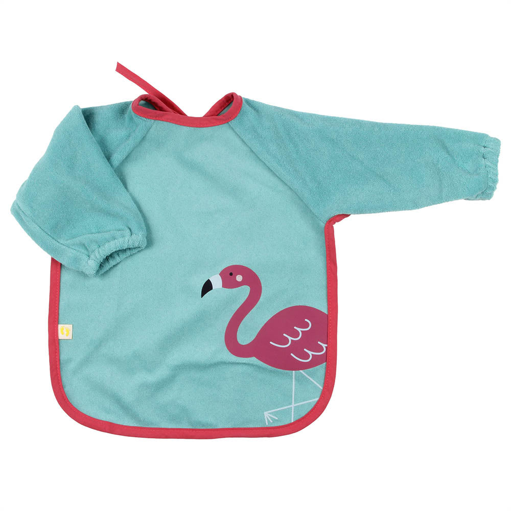 Babero impermeable con mangas_Flamenco_2_411