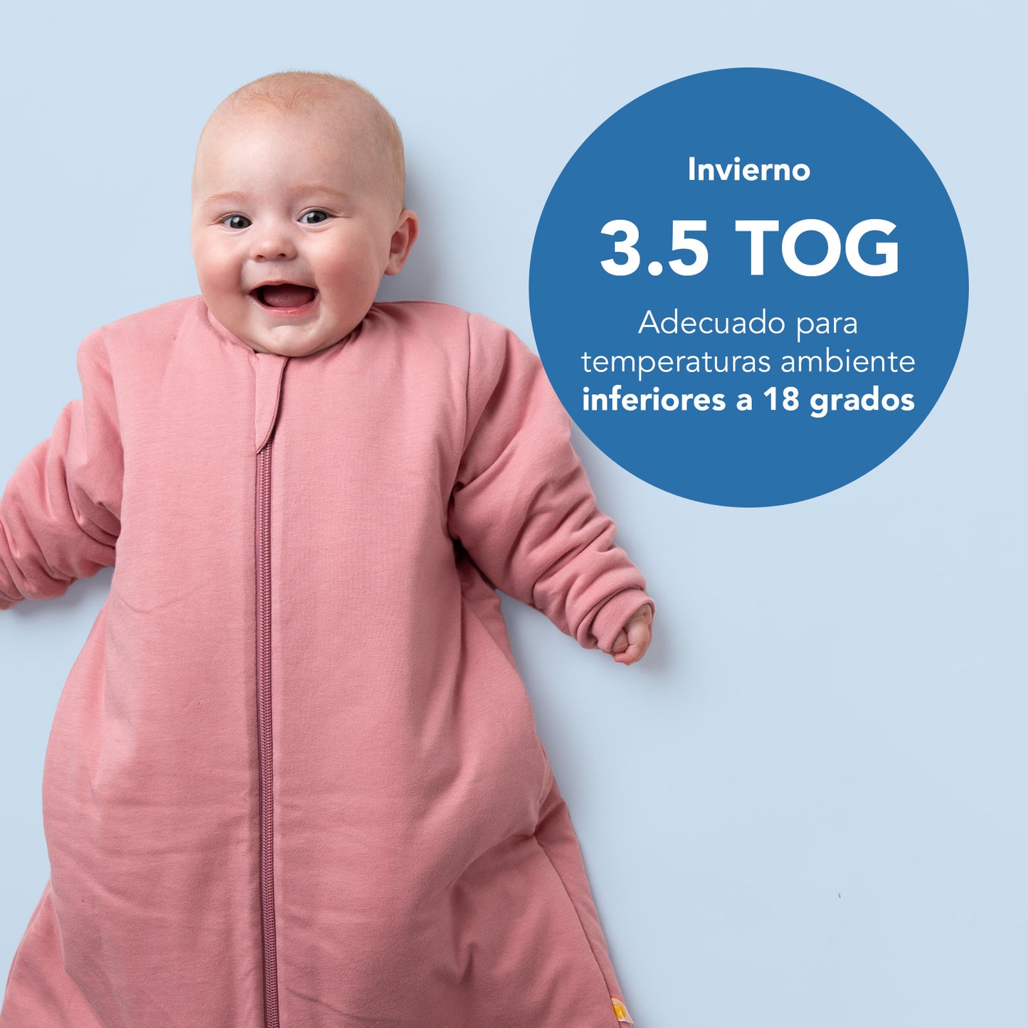 Saco de dormir para bebé, 3.5 TOG