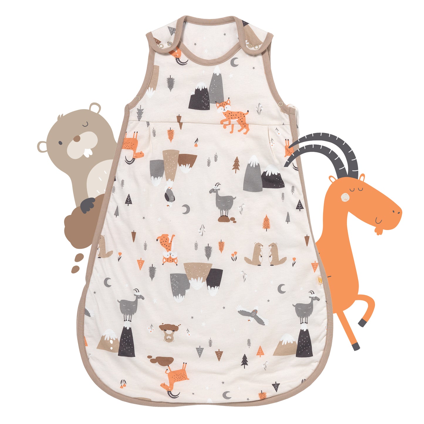 Saco de dormir para bebé, 1.0 TOG