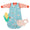 Saco de dormir para bebé de algódon orgánico 2.5 TOG_Granja_parte frontal_466